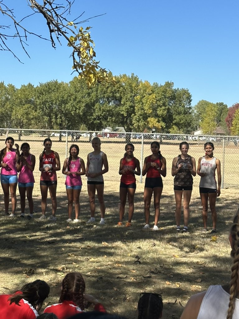Cross Country Rocked it today at Regionals!!! Qualified 3 to State. Alexa got first, Mia 5th and Nelly 11th!!! #WeAreNorth @wnhsmedia @WichitaNorth259 @WNorthAD