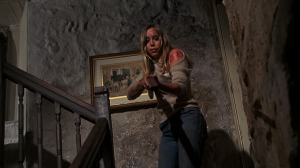 Susan George fights back in STRAW DOGS (1971).

#horror #gothic #revenge #70s #britishhorror #Cornwall #siege #western #susangeorge