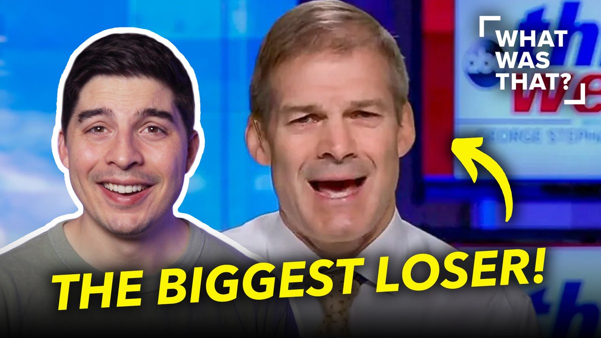 Jim Jordan's HUMILIATING speaker FAIL causes GOP CHAOS

Catch the latest episode of <a href="/WhatWasThatShow/">What Was That? with Gabe Sanchez</a>!
youtube.com/watch?v=H2xiPw…