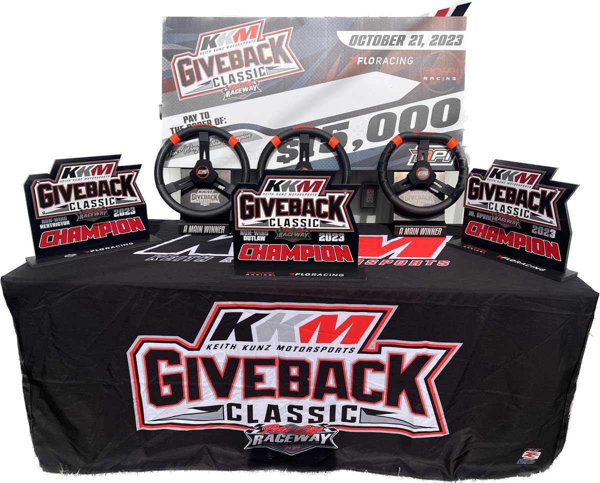It’s championship night at @KKMgiveback presented by @eibach_racing and @MPI_INNOVATIONS . Big checks and hardware are up for grabs.