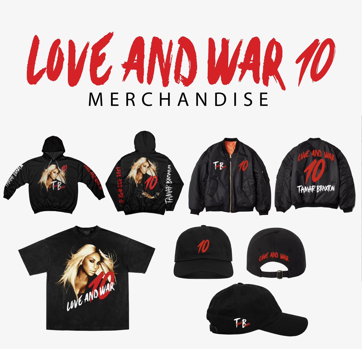 TamarBraxtonHer's tweet photo. The @loveandwar10yr starts tomorrow in Dallas @hobdallas ! Merch will be available at the venues, and will be available online soon! Can you believe it starts tomorrow!!! 🔥🔥🔥 https://t.co/icvDZDHk8I