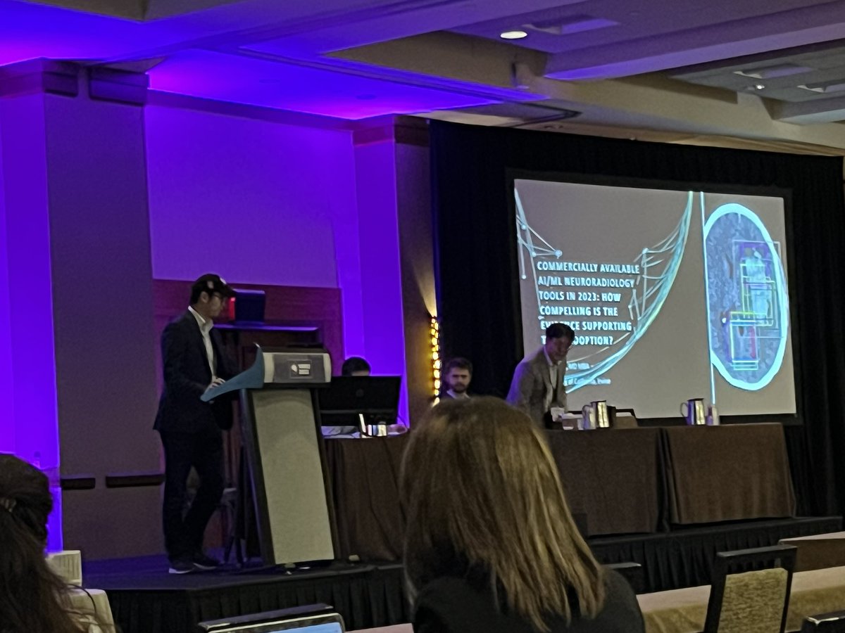Love <a href="/DanChow01/">Daniel Chow</a> - common sense - my go to guy for the truth about #AI

#wnrs23 @wnrs2023 <a href="/UCI_Neurorads/">UCI Neuroradiology</a>