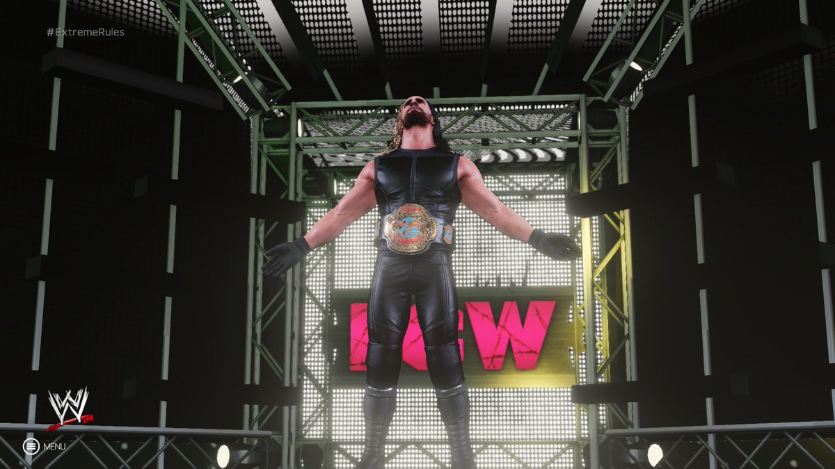 aaroncantmosh's tweet image. #WWE2K19
