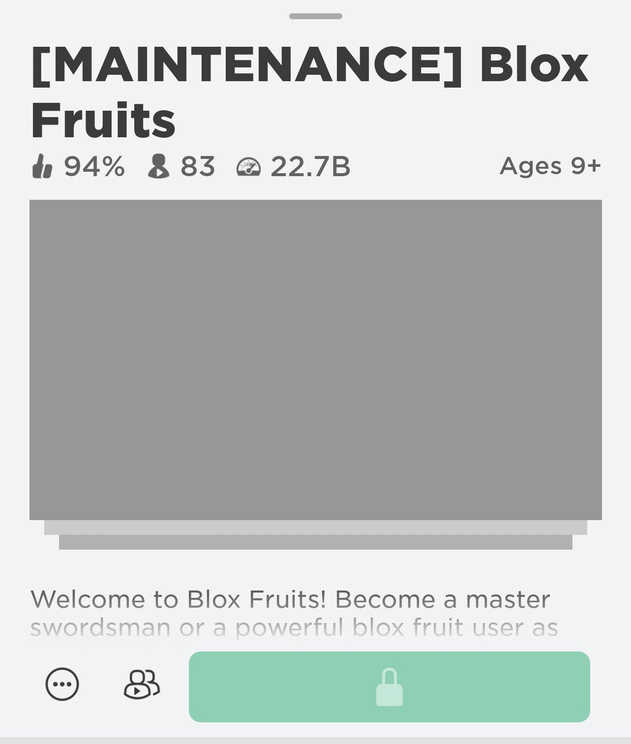 Perdi minha conta do roblox 😭blox fruits 2023.. 