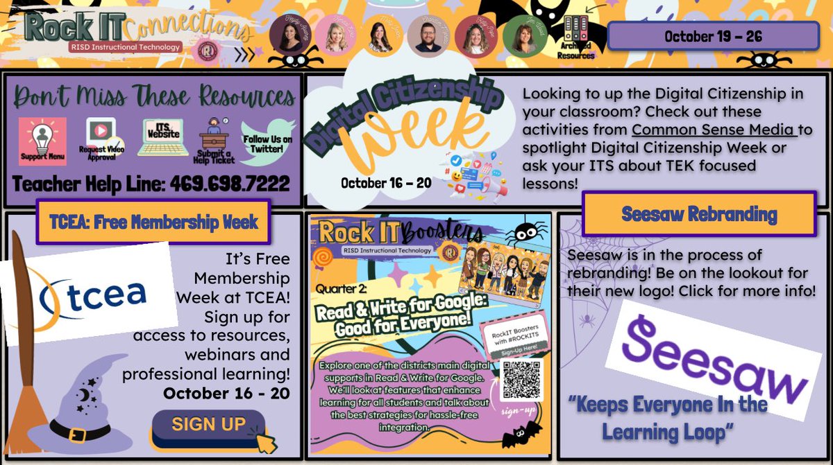 Elementary ITS Newsletter 10/19-10/26