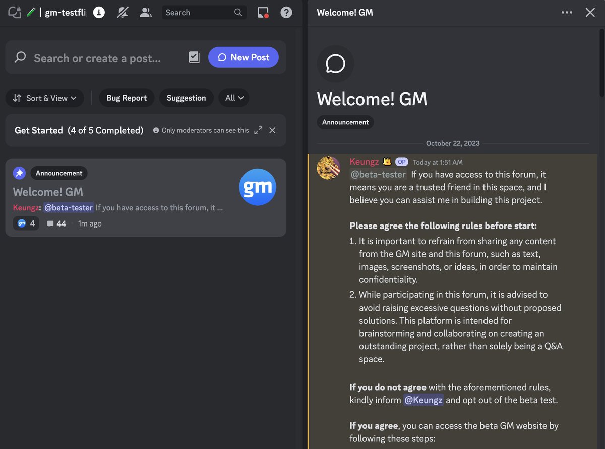 How can a SocialFi be delivered in 3 weeks? 
1️⃣On Oct 5th, Kzlabs embarked on this journey and developed the FT Fi in just 1 week. 🙌
2️⃣This week, we completed 60% of the social features and launched a beta to select holders. 🎉
3️⃣Next week, we're wrapping up the remaining