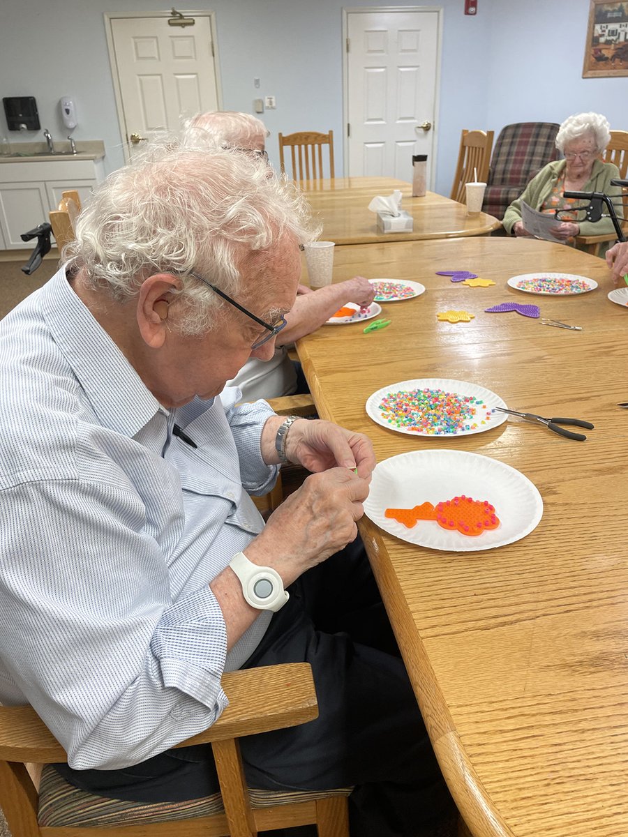 Heat Fuse Bead Work was a little more challenging than it was in the 80’s, but we got it done! Check out the beautiful creations we made! #trilogythemeweeks #dancingthroughthedecades #trilogyiselectric