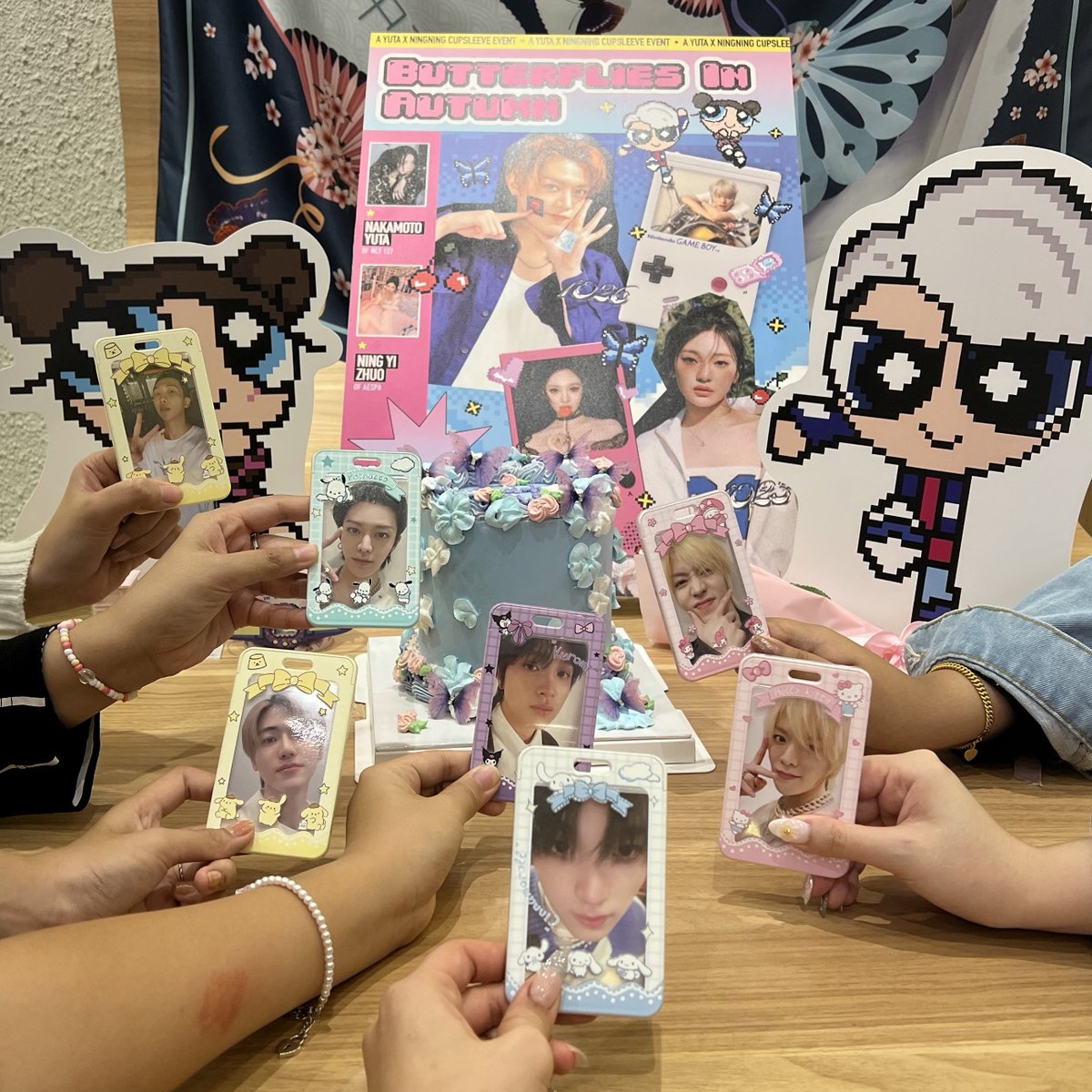 haekiir0's tweet photo. one word. insanity. 

words can’t express how proud of everyone i am, i love u guys

@HAECH0C0 @jaemqrv @nyutiepatootie @terpalingkun @4haecyuta @knjaykun 

#ButterfliesInAutumn #ProjectYutaYuta https://t.co/DZhZ8f1513