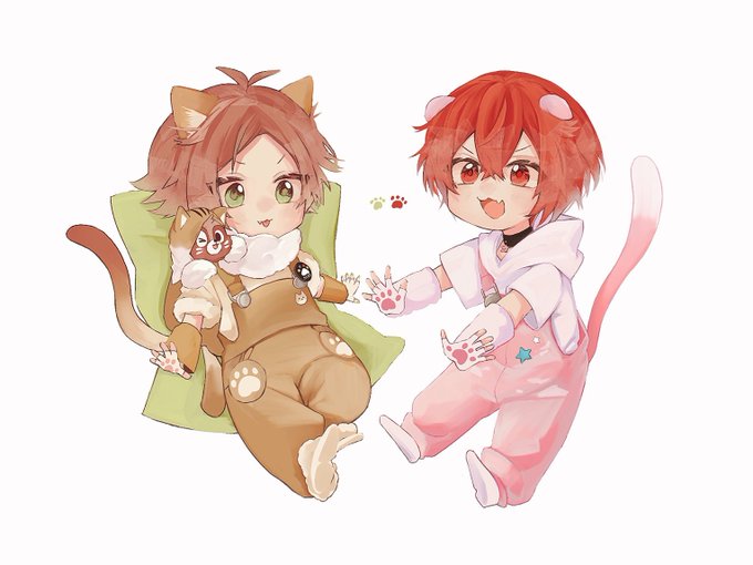 私の描いたうさねこちゃんはこちらですニャ