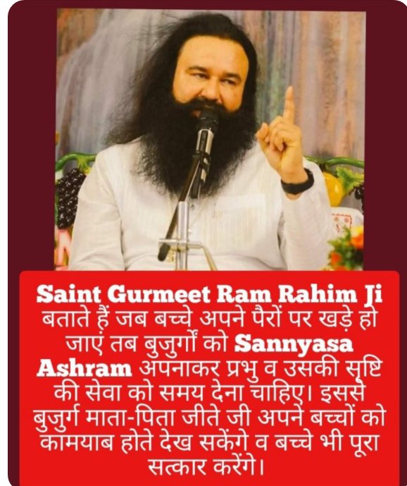 Swatisaini94789's tweet photo. According to Vedas there are four stages of human life. Saint Gurmeet Ram Rahim Ji guides the masses about the importance of these four periods of life. By following this cycle, people are able to live a happier, healther and prosperous life.
#StageOfLife
#SaturdayVibes https://t.co/yPXNgIxjpo