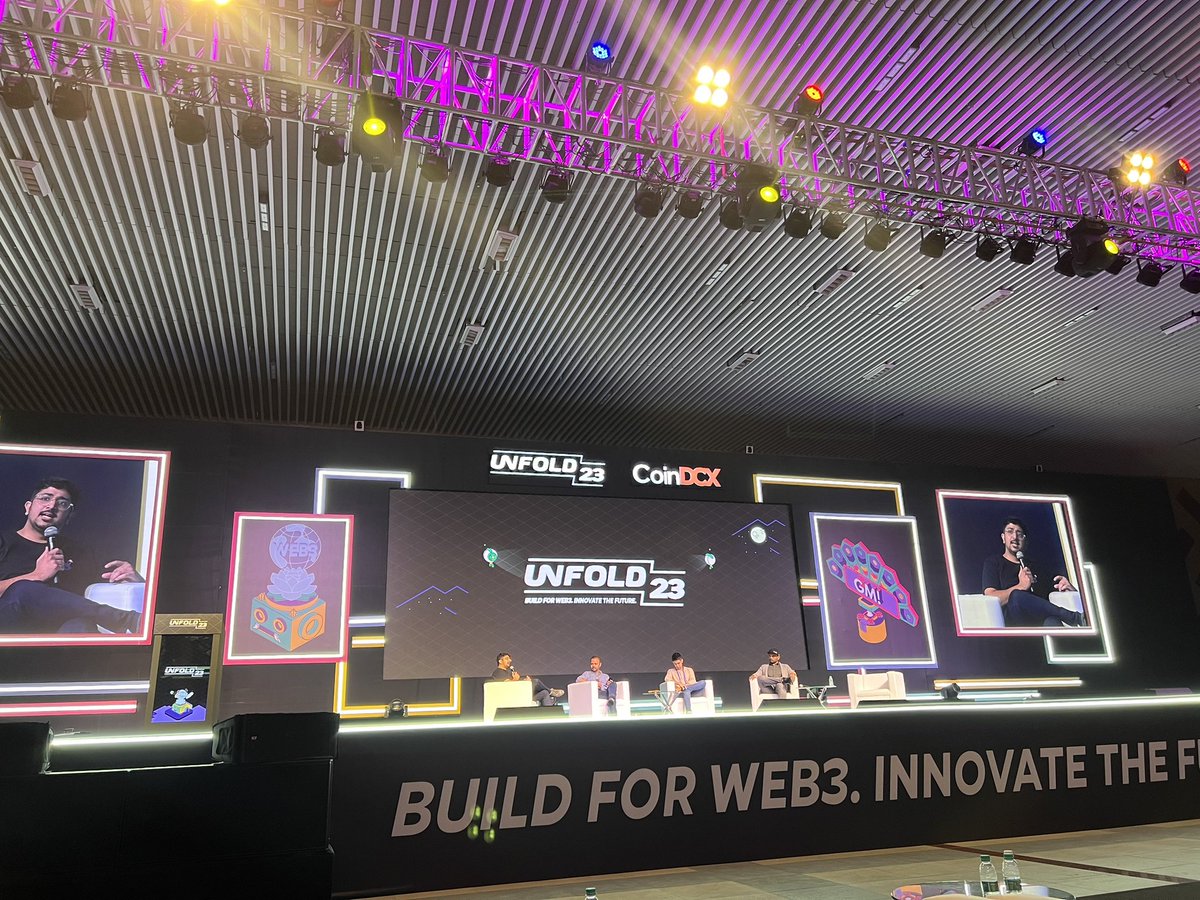 Shilika_jain's tweet image. Summing up all the fun @CoinDCX #Unfold2023

Was a pleasure meeting @smtgpt in person 👌🏻🔥

lots happening in web3 space, stay tuned✨
