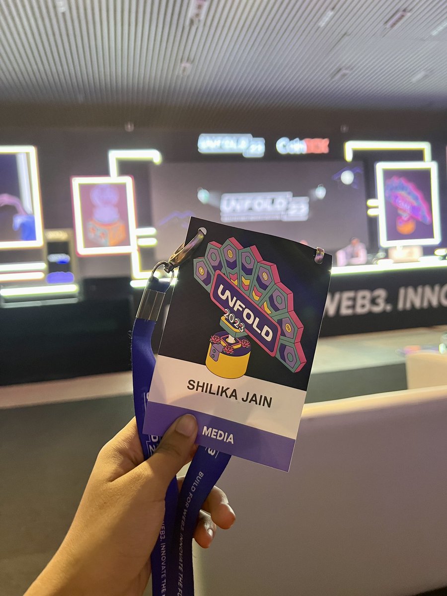 Shilika_jain's tweet image. Summing up all the fun @CoinDCX #Unfold2023

Was a pleasure meeting @smtgpt in person 👌🏻🔥

lots happening in web3 space, stay tuned✨