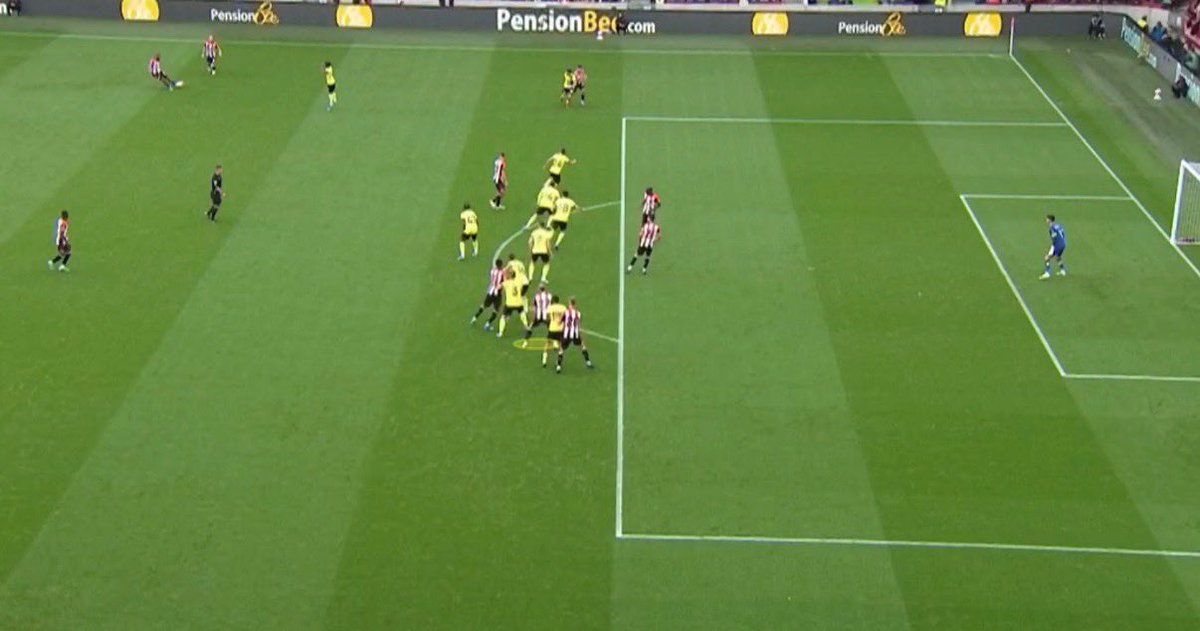 BeesBreakdown's tweet photo. Did the Ref confuse Ajer with Collins? Clearly onside…

#BrentfordFC #BREBUR https://t.co/U52EhTv6O5