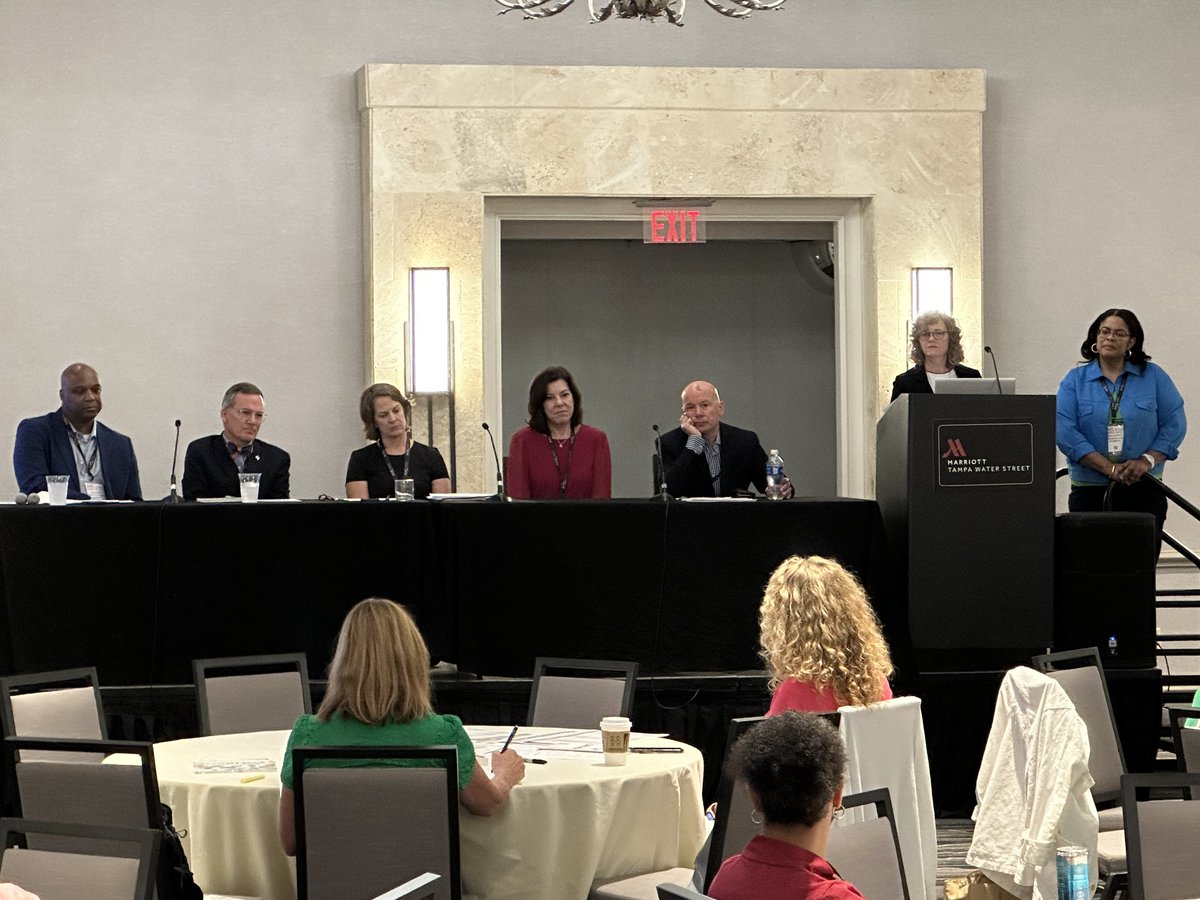 Lewis Brooks, Superintendent in Alabama mentions that School Librarians need a seat at the table in State Level Literacy initiatives. Yes!!! So true. #AASL23 <a href="/aasl/">AASL</a>