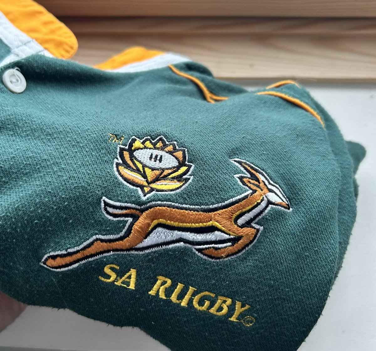 That’s my outfit sorted for tonight. 🇿🇦🏉