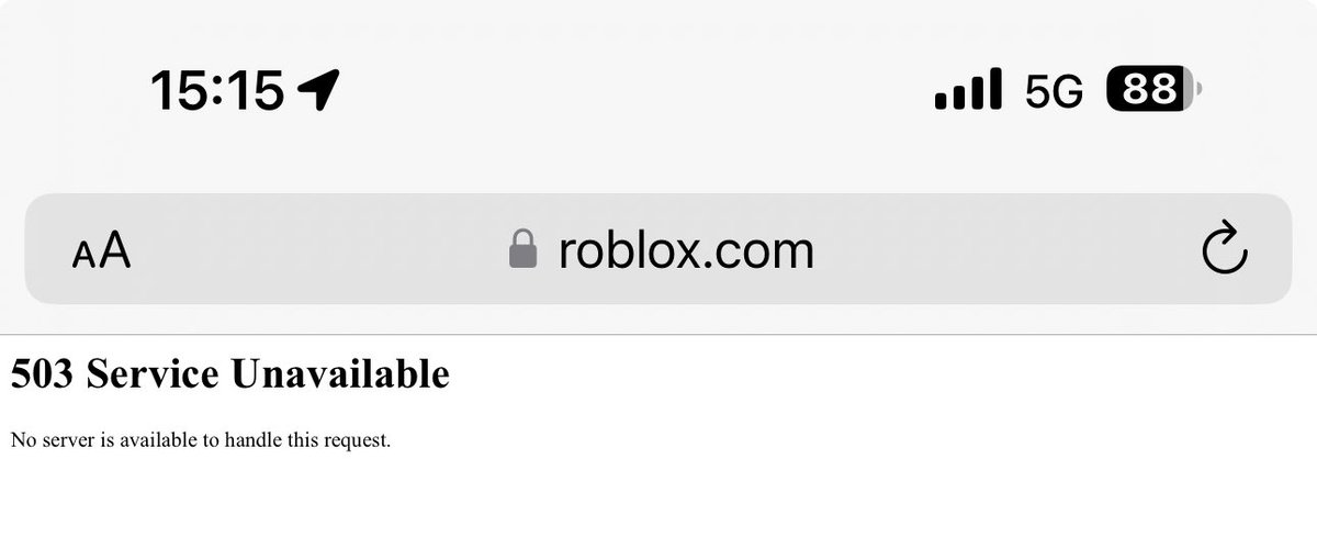 Roblox Status (@RobloxUptime) / X