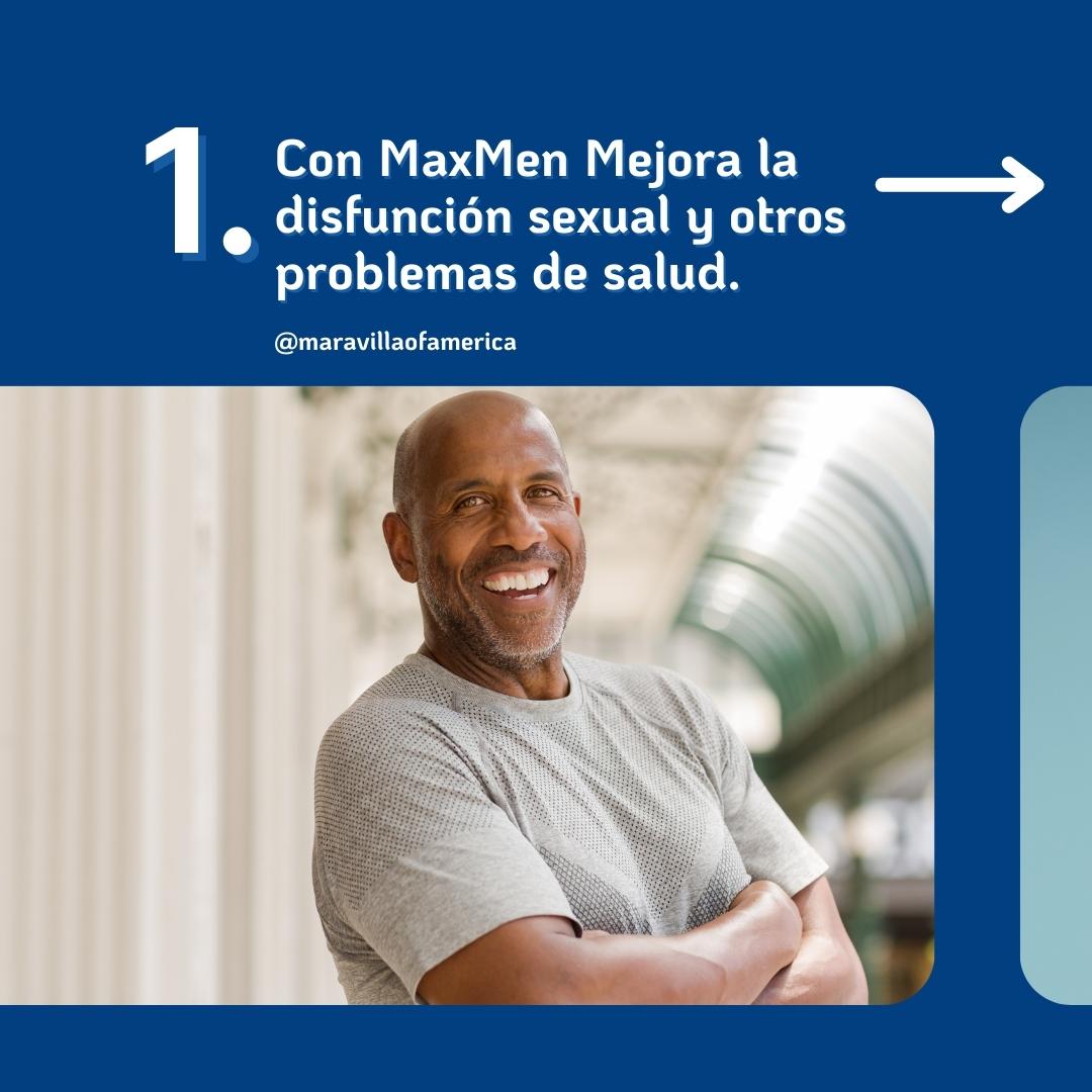 MaravillaOfAmer's tweet image. #MaxMen es más que un #Suplemento, es una inversión en tu #Bienestar masculino. Diseñado para potenciar tu energía, vitalidad y rendimiento. #MaravillaOfAmerica