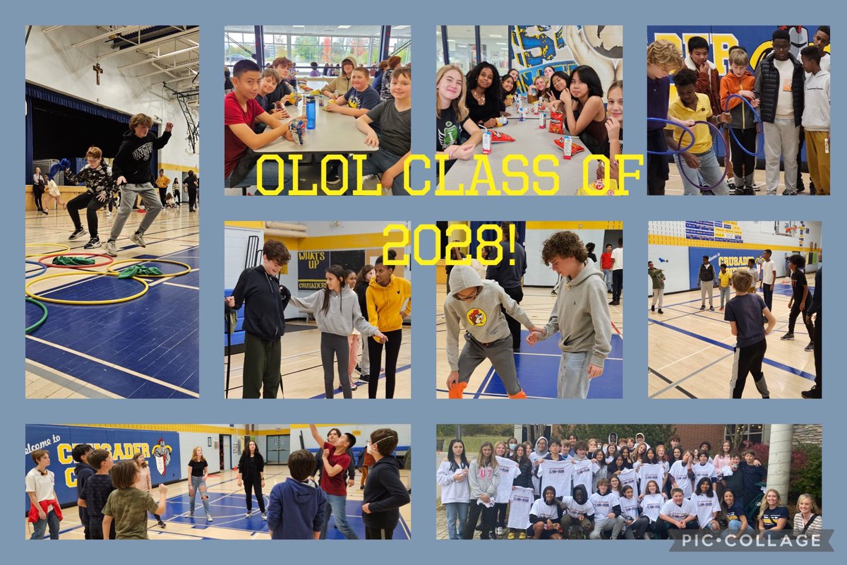 Had an excellent time welcoming our Gr 8s to Lourdes on Friday! Students met our Link Leaders, toured the school, played some pretty fun games, and learned about the clubs, committees, sports & more! @MustangUpdate @stjosephguelph @FalconFeat @stpetersaints @WellingtonCath