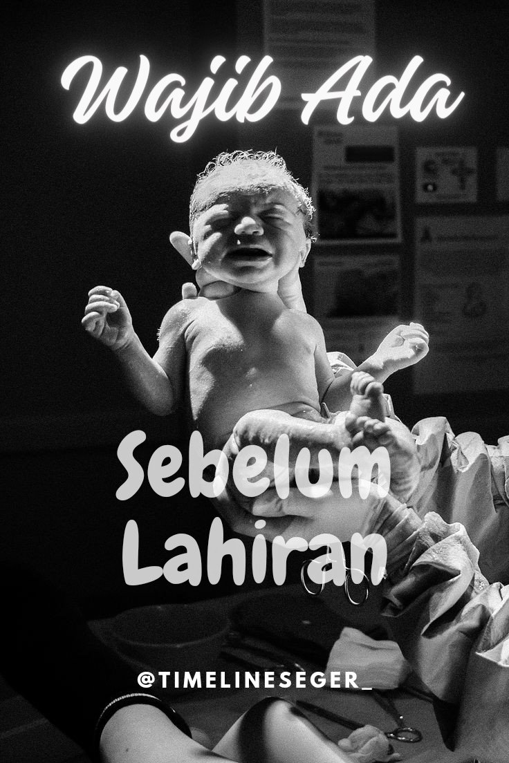 timelineseger_'s tweet photo. Barang yang wajib kalian miliki untuk persiapan kelahiran dede bayi

A thread by ayah https://t.co/CcbjmwTvsM