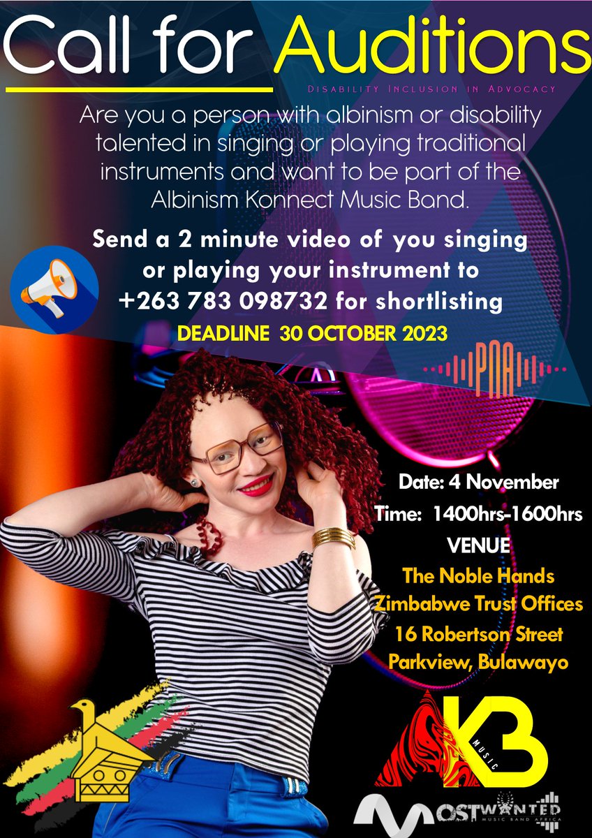 Queen of BaTonga👑 (@the_tonga_queen) on Twitter photo We include in practicality, share this poster widely, as we prepare to work on our next musical advocacy project to released in August 2024. 🔥🔥🔥 @DisabilityIN <a href="/BeeNubian/">NubianQueenBee</a> <a href="/NandiFeli/">Feli Nandi</a> <a href="/jacarandamusicf/">Jacaranda Music Festival</a> <a href="/Zimfest/">Zimfest</a> <a href="/MateteYoung/">Youngerson Yahwe Matete 🇿🇼</a> <a href="/fortunechasi/">Fortune Chasi</a> <a href="/daddyhope/">Hopewell Chin’ono</a> <a href="/zimkwacha/">Jane Flowers🇿🇼</a> <a href="/UKinZimbabwe/">UKinZimbabwe 🇬🇧 🇿🇼</a> We include in practicality, share this poster widely, as we prepare to work on our next musical advocacy project to released in August 2024. 🔥🔥🔥 @DisabilityIN <a href="/BeeNubian/">NubianQueenBee</a> <a href="/NandiFeli/">Feli Nandi</a> <a href="/jacarandamusicf/">Jacaranda Music Festival</a> <a href="/Zimfest/">Zimfest</a> <a href="/MateteYoung/">Youngerson Yahwe Matete 🇿🇼</a> <a href="/fortunechasi/">Fortune Chasi</a> <a href="/daddyhope/">Hopewell Chin’ono</a> <a href="/zimkwacha/">Jane Flowers🇿🇼</a> <a href="/UKinZimbabwe/">UKinZimbabwe 🇬🇧 🇿🇼</a>
