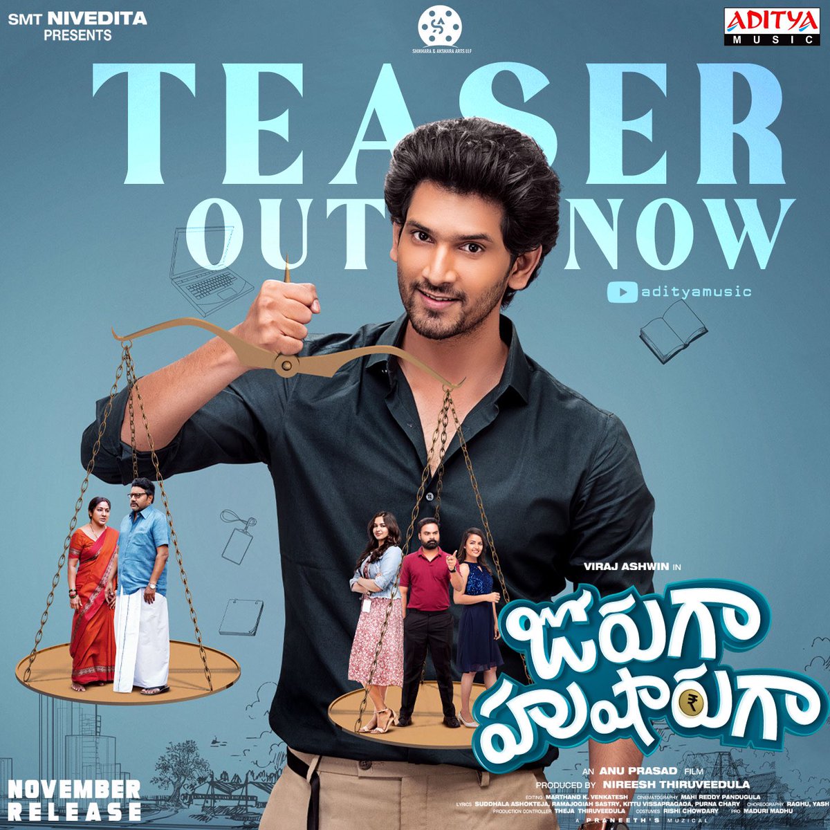 Link : youtu.be/KssO0VfLzSs?si… My Debut Movie Teaser Outnow 🤗🥰 Hope U All Love This Teaser 😍 Please Watch Share & Support Our Team #jorugaahusharugaa #teaser #telugu #teluguteaser #movie #movieteaser