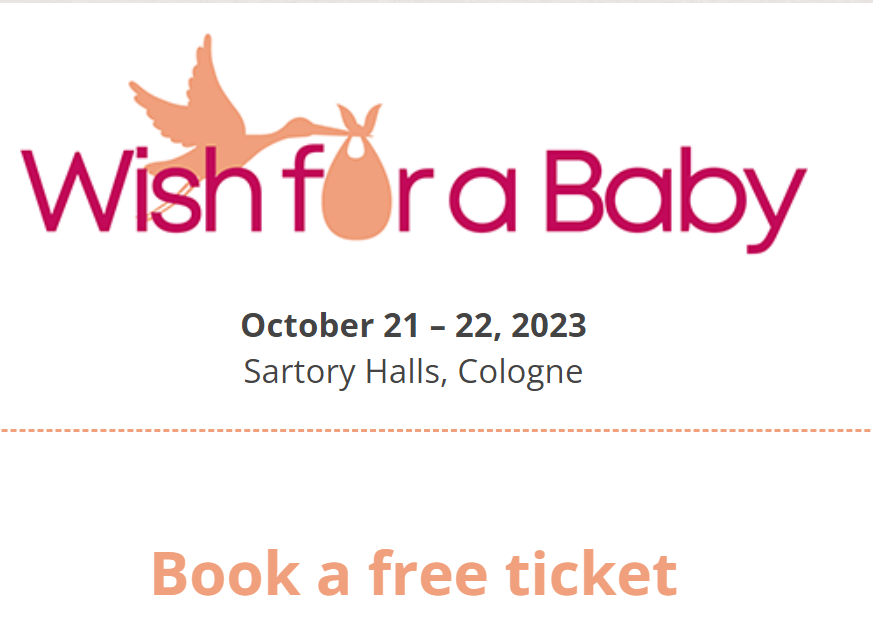 Wish for a Baby Cologne TOMORROW 21 and 22 October.
Wish for a Baby is for anyone who wants to start or grow a family, regardless of their sexual orientation or relationship status.
Free tickets are available on our website or here: wishforababy.exhibtickets.com/koeln/2023/?s=…