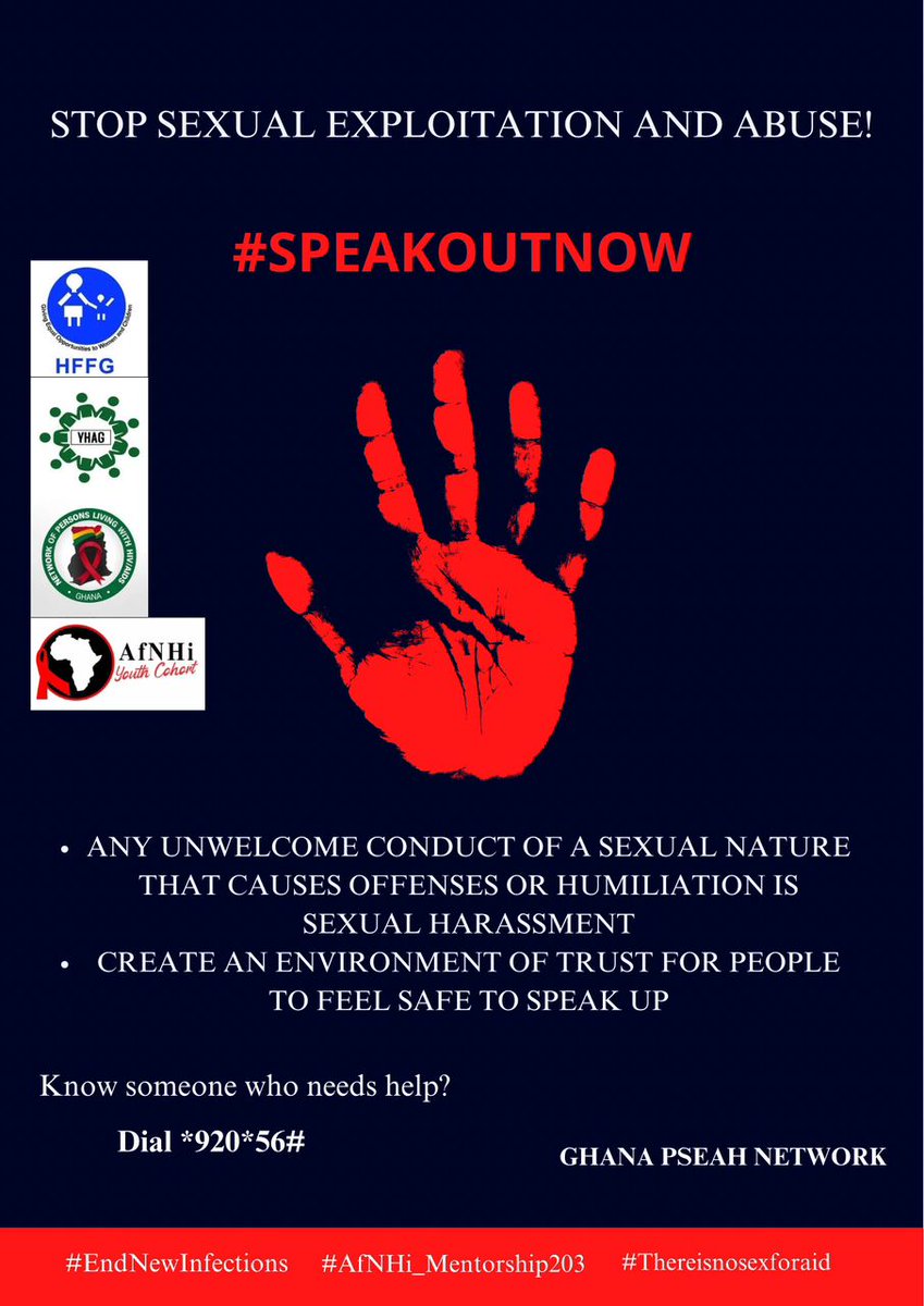 Impall_Godfred1's tweet photo. #StopSEAHnow 
Listen and show empathy to SEAH victims and survivors 
@AfNHi_Tweets
@chagghana
@ghana_naplus
@ccm_ghana
@CHRAJGHANA
@GlobalFund
@MOHGhana
@WHOGhana
@_GHSofficials
@UNFPAGhana
@ghanaUNAIDS
@theGFF    
@pai_org
@cathy https://t.co/8kjI1sGZbJ