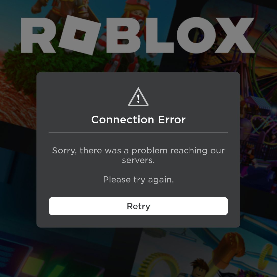 Roblox server down October 21  Roblox connection error 2023