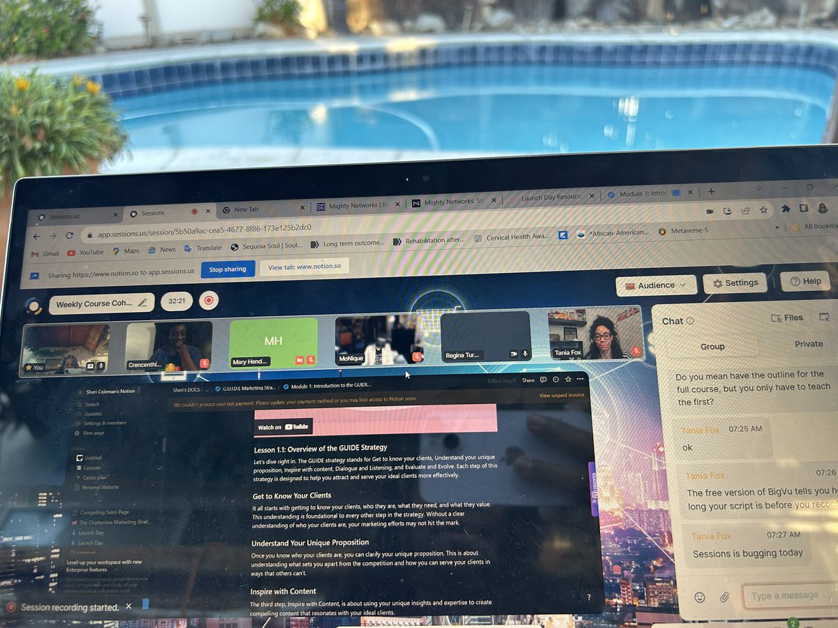 GM Creators, nothing like an early morning session ❤️Course Creators in training.