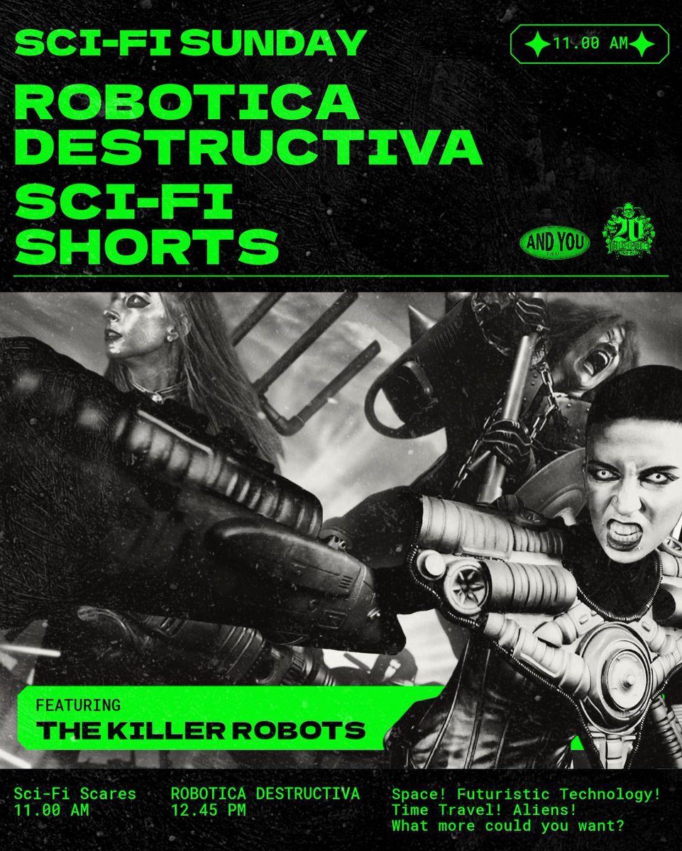 The Killer Robots! (@thekillerrobots) on Twitter photo Robotica Destructiva at Spooky Empire! killerrobots.tv/2023/10/21/rob… via <a href="/thekillerrobots/">The Killer Robots!</a> Robotica Destructiva at Spooky Empire! killerrobots.tv/2023/10/21/rob… via <a href="/thekillerrobots/">The Killer Robots!</a>