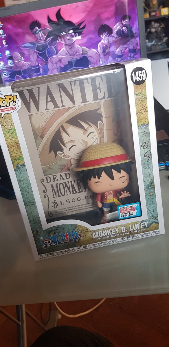 MickaCollection's tweet image. petite reception 😁 #ONEPIECE #luffy #funkop