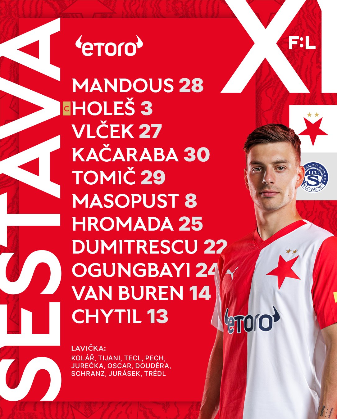 SK Slavia Praha on X: Eden žije🌟 Hlavním sobotním zápasem bude