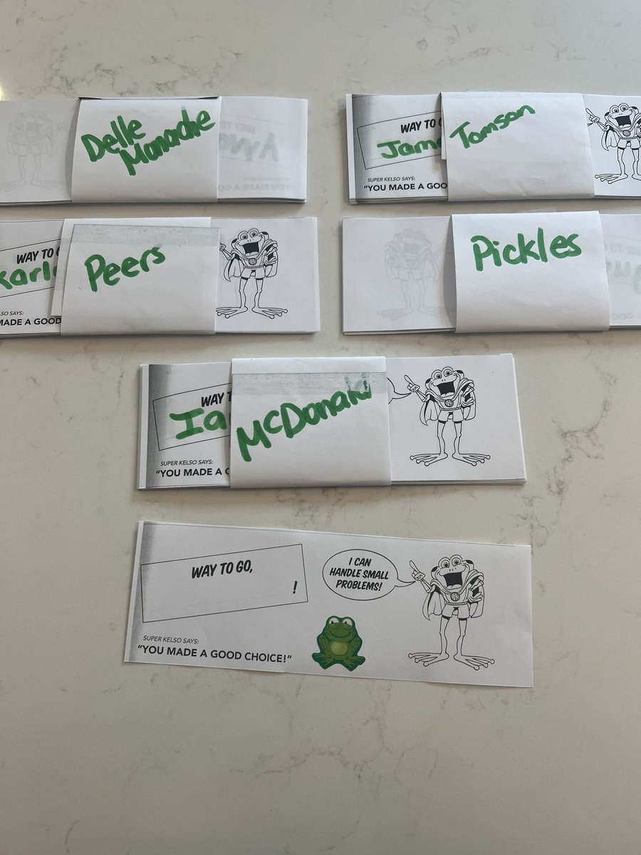 christina131313's tweet photo. This coming week @MrsDelleMonache, Mrs. Pickles, @PeersJamie @101Thomson will be completing their @KelsosChoice Refresher program.  So proud of all the Peaceful Problem solvers we have @saopmilton1 We are strong enough and brave enough to solve small problems! @HCDSB @HCDSB_MHWB https://t.co/DFLJGUnt58