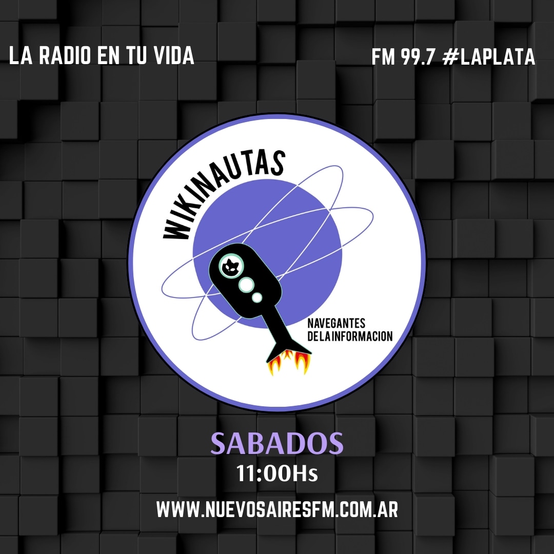 nuevosairesfm's tweet photo. #BuenSabado 👉 Escuchá en vivo @wikinautas 🎙️ 

✅ La actualidad vista desde otra dimensión con @facufagnani_ @Le_blanche_evi
  por @nuevosairesfm 📻

▶️ https://t.co/OstxzrzBCS
▶️ #FM 99.7 #LaPlata
▶️ #App Nuevos Aires FM https://t.co/SkCw9YetUU