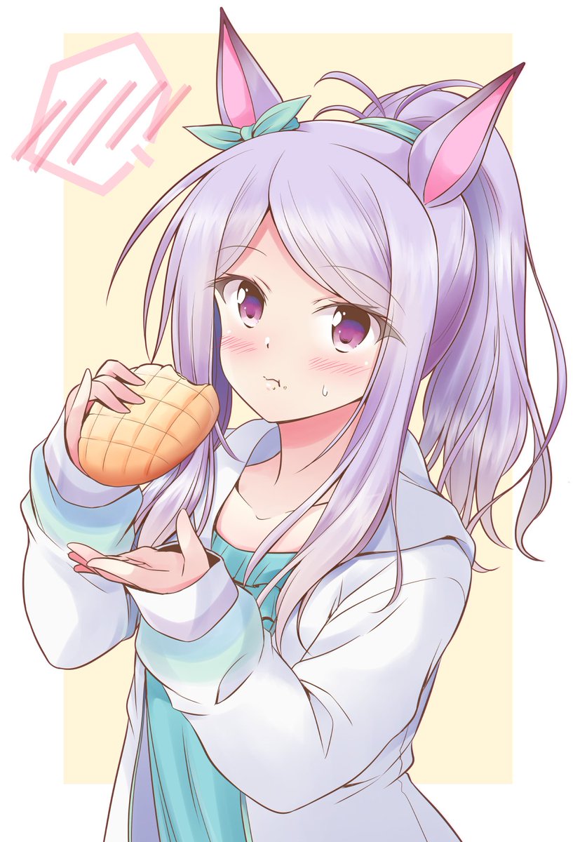 ウマ娘「マックイーンの休日リラックスおやつタイムを激写 #ウマ娘 #メジロマックイーン」|静奈かえで@C101新刊委託中＆FANBOX始めました！のイラスト