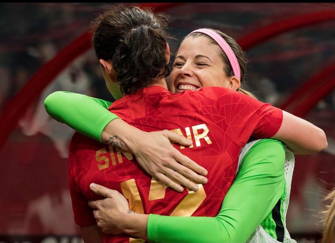 Stephanie Labbé (@stephlabbe1) on Twitter photo The game will quite literally never be the same, and because of you, neither will I. Thank you <a href="/sincy12/">Christine Sinclair</a> 🇨🇦🐐 The game will quite literally never be the same, and because of you, neither will I. Thank you <a href="/sincy12/">Christine Sinclair</a> 🇨🇦🐐