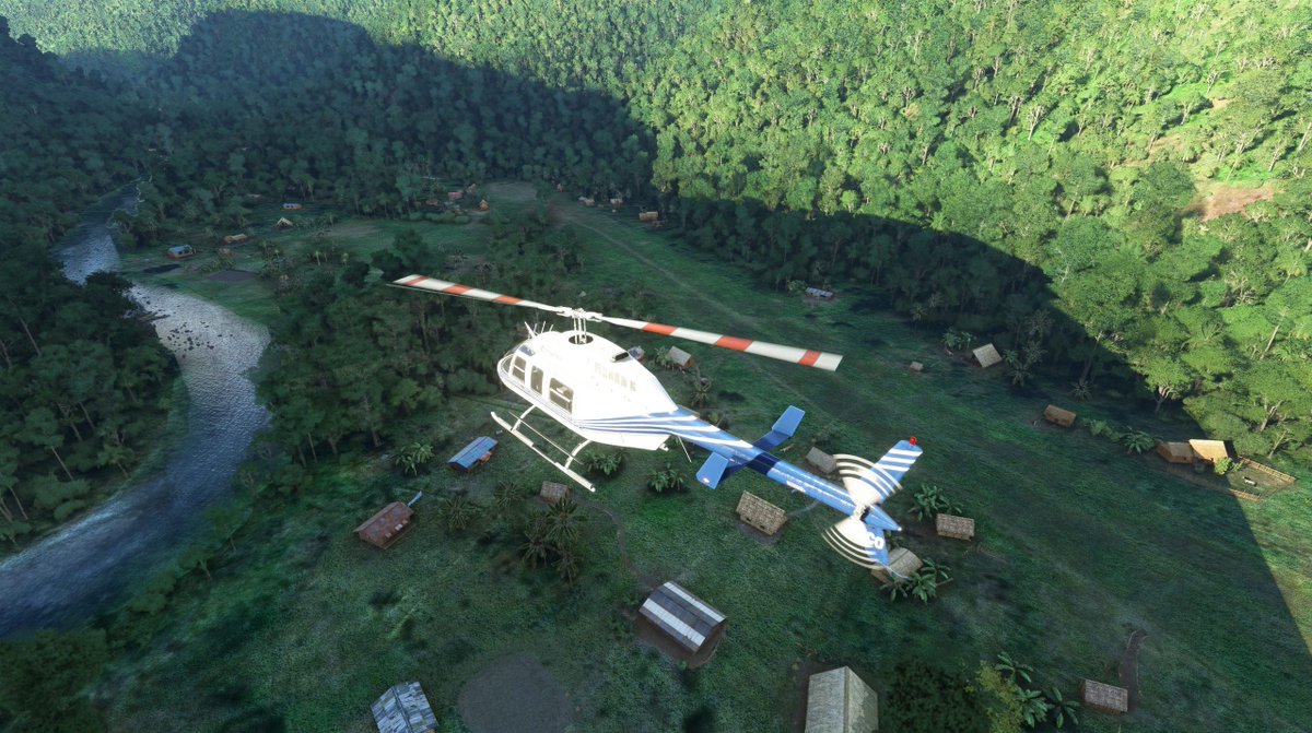 HeliSimmer's tweet photo. Orbx will be releasing their PNG Highland Bush Strips Pack 1 later this month and they allow me to take a peek at it. Read my thoughts about this new bush flight scenery here: https://t.co/b6IfXg47ss
#flightsim @OrbxSystems #orbx #orbxsystems https://t.co/gb4MVMFVW1