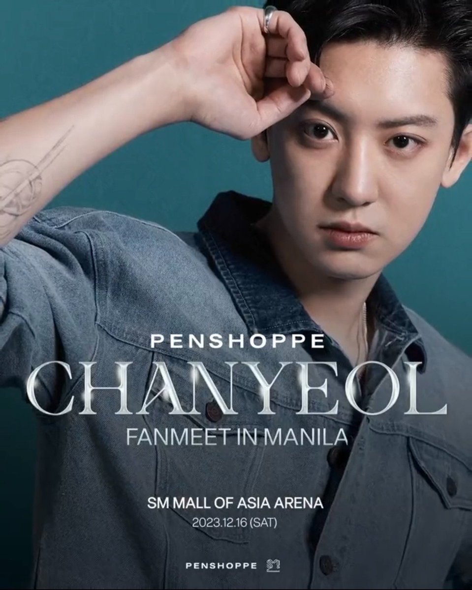 Ayiee, balik nang balik! 🤭🫰

EXO's Chanyeol is coming back again in the Philippines for another fan meet on December 16, 2023 at the Mall of Asia Arena, Penshoppe announced. (📷: <a href="/PENSHOPPE/">PENSHOPPE</a>)