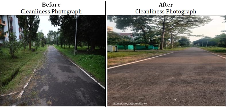 Special Campaign 3.0 at  Cleanliness site 1450 in respect of 201 CoBRA On 17/10/2023.