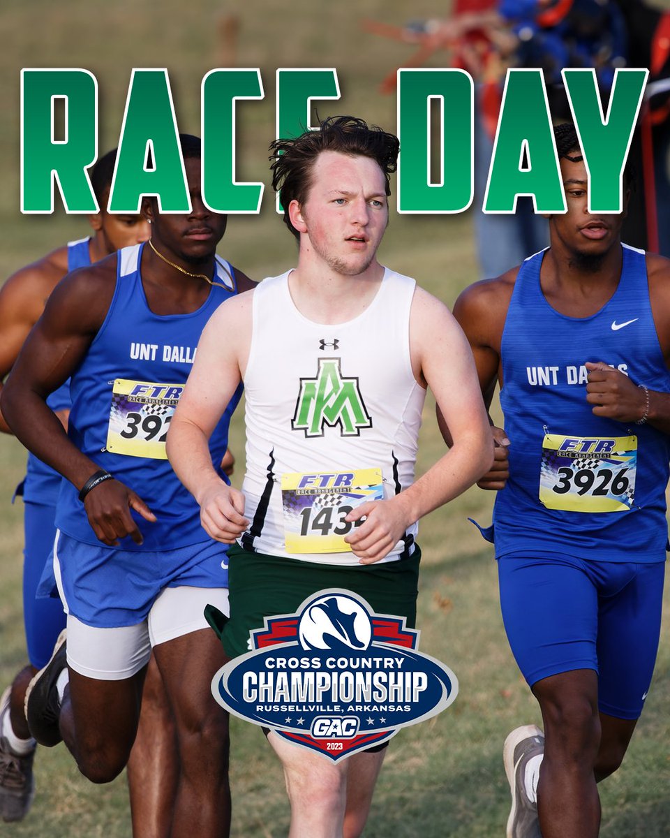 IT'S RACE DAY! 👟

<a href="/UAMXC/">UAM Cross Country</a> is competing in the <a href="/GACAthletics/">#TheGAC</a> championship this morning! #theGAC

📍: Russellville, Arkansas
📊 - macdonaldtiming.com/gac/
📺 - youtube.com/@ATUAthletics?…

#BlossomNation | #WeevilNation