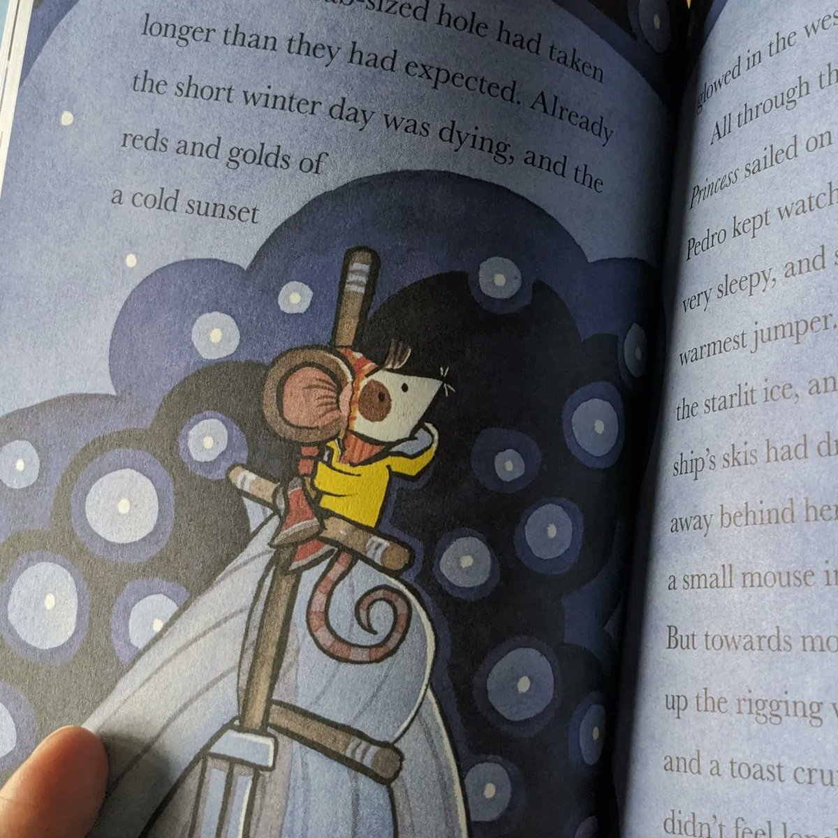 Mice on the Ice is exciting according to Gabriela, age 9. It's perfect for those moving into chapter books and it's full of the most wonderful illustrations! Adventuremice is written and illustrated by @philipreeve1 and @jabberworks We can't wait for the next one!