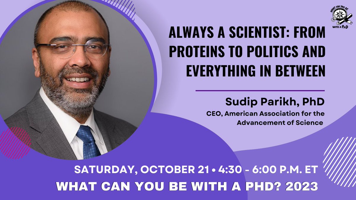 🌟Don't miss today's keynote with <a href="/sudipsparikh/">Sudip Parikh</a> of <a href="/aaas/">AAAS</a>! Live at 4:30 p.m. ET.  #WCUB2023
