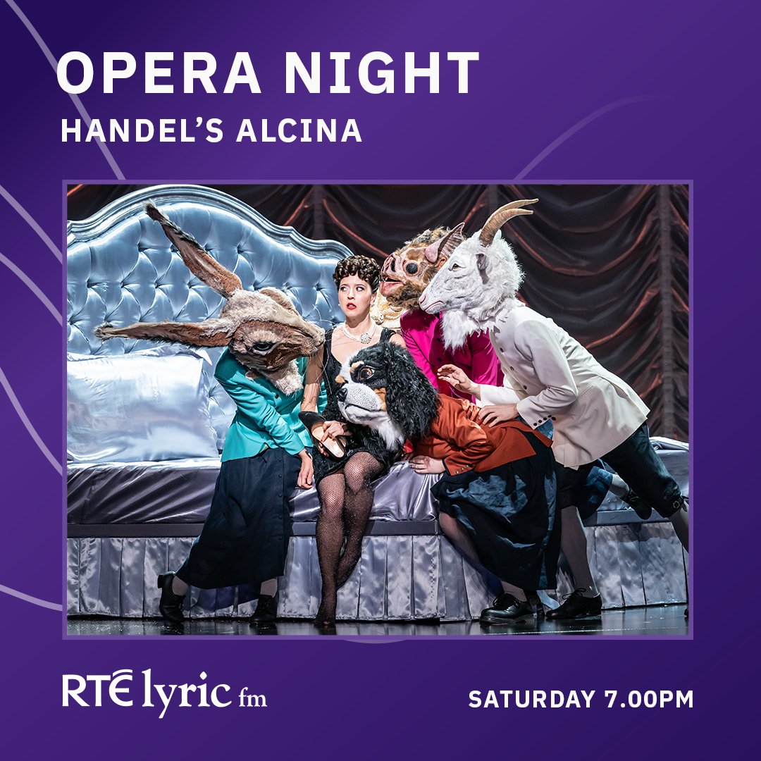 On #OperaNight @Herriottlyricfm presents Handel's magical opera, Alcina, with conductor @ChristianCurnyn @RoyalOperaHouse, starring @Lisette_Oropesa as sorceress Alcina & @theedangelo as the bewitched Ruggiero. Will Alcina's hedonistic reign come to an end? Tune in to find out!