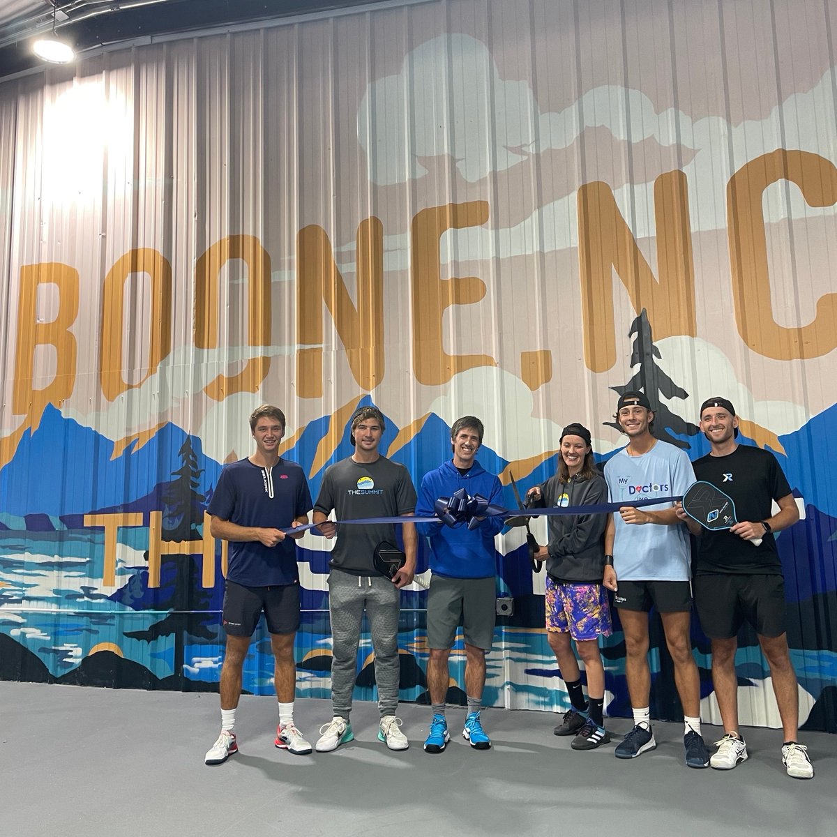 BooneNCChamber's tweet photo. This is the best pickle we have ever found ourselves in! Congrats to The Summit on your Grand Opening. It was a dinking event for the books! We hope to see you all in the kitchen ππ
#ribboncutting #pickleball #828isgreat #boonenc #exploreboone #bizinboone #dink https://t.co/zBvNhSRqGF