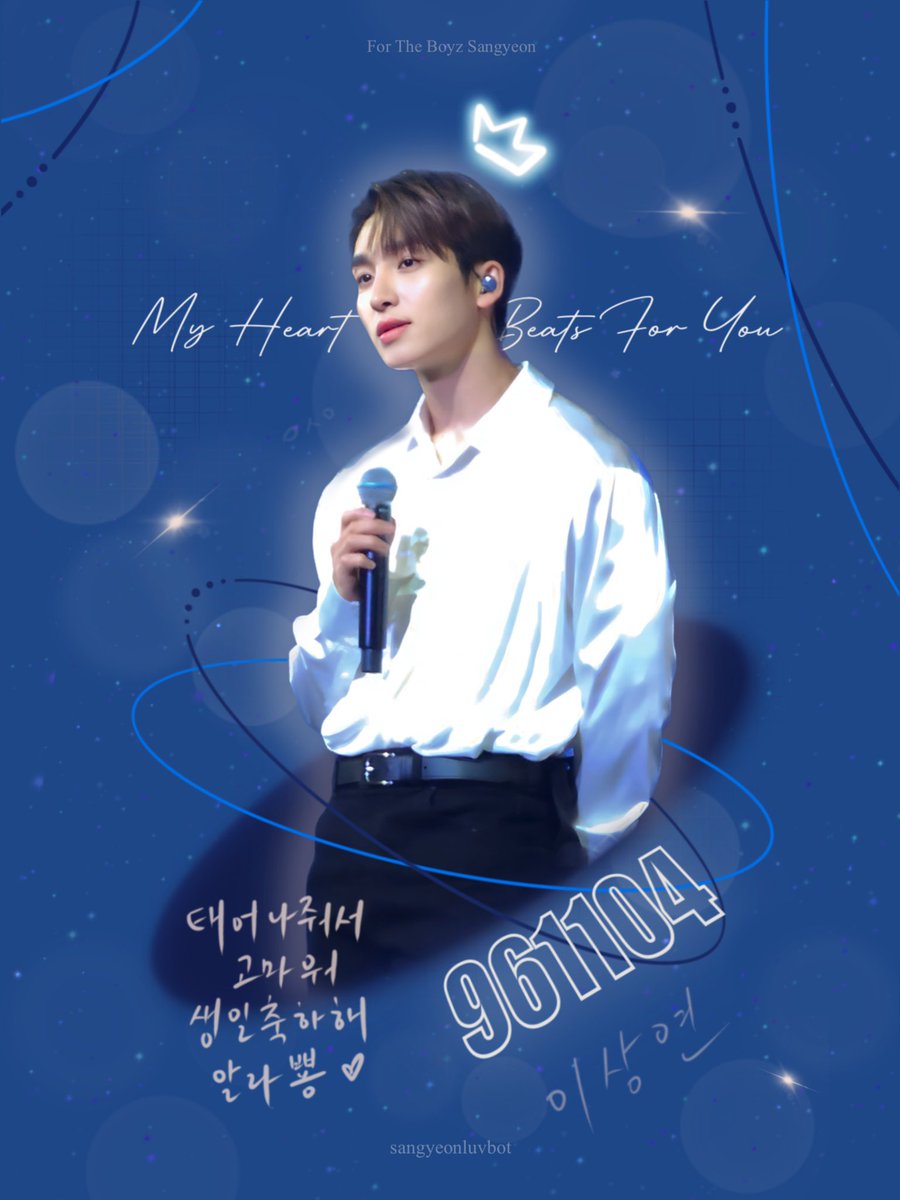 sangyeonluvbot's tweet photo. BIRTHDAY AD FOR SANGYEON
๐น๐๐๐๐ ๐ฉ๐๐๐ ๐ฉ๐๐๐๐๐
๐๐๐๐
by: sangyeonluvbot
๐11.01~11.15
๐05:00~24:00 120 times a day ํ๋ฃจ 120ํ ์ด์
๐Gangnam-gu Office Station B2F Exit 2/3 ๊ฐ๋จ๊ตฌ์ฒญ์ญ ์งํ2์ธต 2๋ฒ/3๋ฒ ์ถ๊ตฌ
#Royal_Blue #SANGYEON #์์ฐ #THEBOYZ #๋๋ณด์ด์ฆ https://t.co/sfQppYnldw