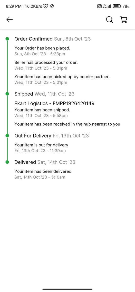 Rohn_25's tweet photo. I'm writing to report an issue with my recent order. The app is showing that the product has been delivered at 5:10 am in the morning, but I have not received it. Could you please investigate this matter and provide me with an update on the delivery status? 
OD429362121015113100 https://t.co/9AIMIqFjA4