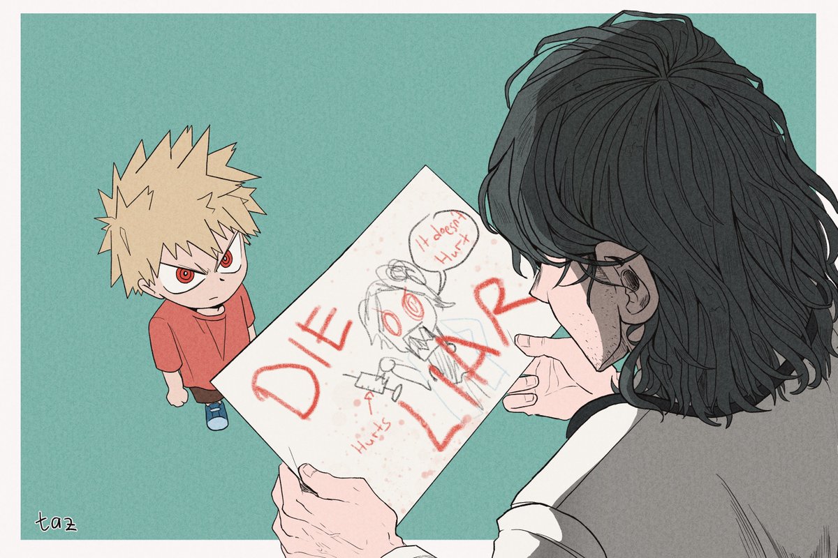 pediatrician aizawa gets thank you cards from his little patients🥼✨