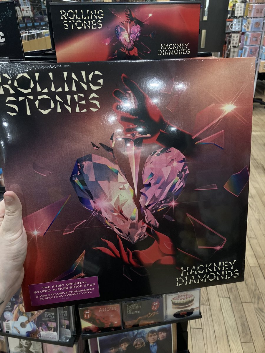 The New Rolling Stones Album Is Here! Come Into Store Today and Grab Your Copy Of The New Amazing Album!! #rollingstones #newmusic