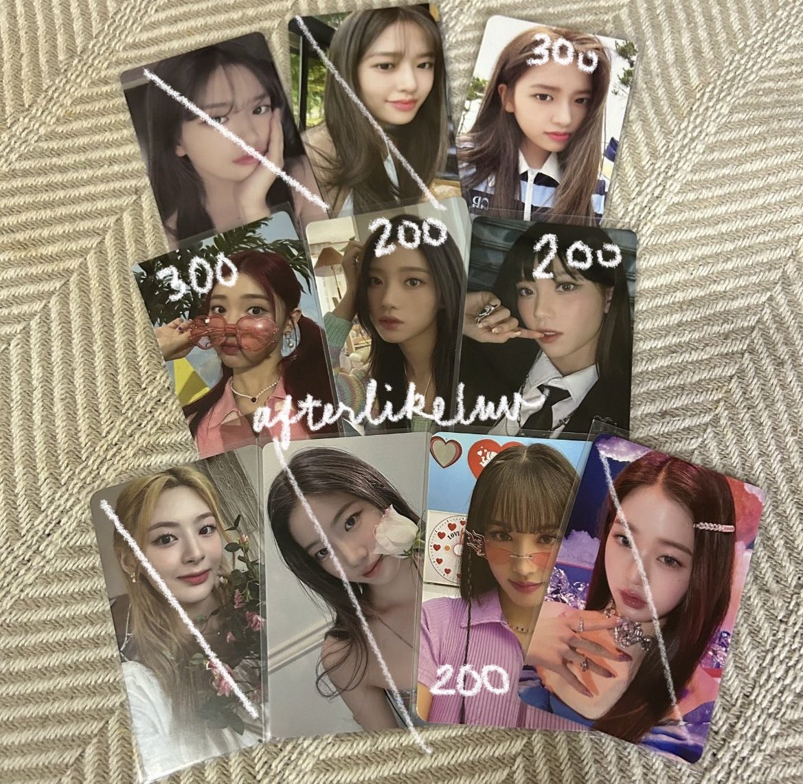 afterlikeluv's tweet photo. wts lfb ph

     ⊹ gg pcs tingi
     ⊹ can nego prices pa, just dm!
     ⊹ max dop: 1 week

rcbyt https://t.co/x6rIPhnPBg
reply/dm to claim

t. ive stayc kep1er yujin xiaoting yoon glasses after like doublast https://t.co/MkQ4Lzaci3