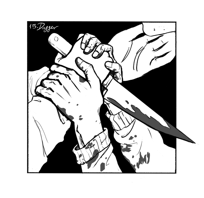 wilkoakowo's tweet photo. #tma flavoured Inktober, Day 15: Dagger
Here we are at the mid-mark and, uh.
#Inktober #inktober2023day15 #Inktober2023 #themagnusarchives #MagPod #tmaspoilers https://t.co/Ar8P6Rrh4r